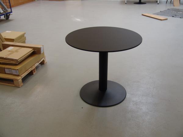 New Office – Ekko mødebord – sort linoleu,sort base -2