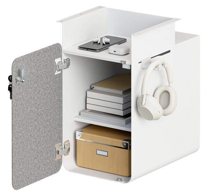 New Office Metalskab med lås Hvid 2 New Office Metalskab med lås Hvid 2